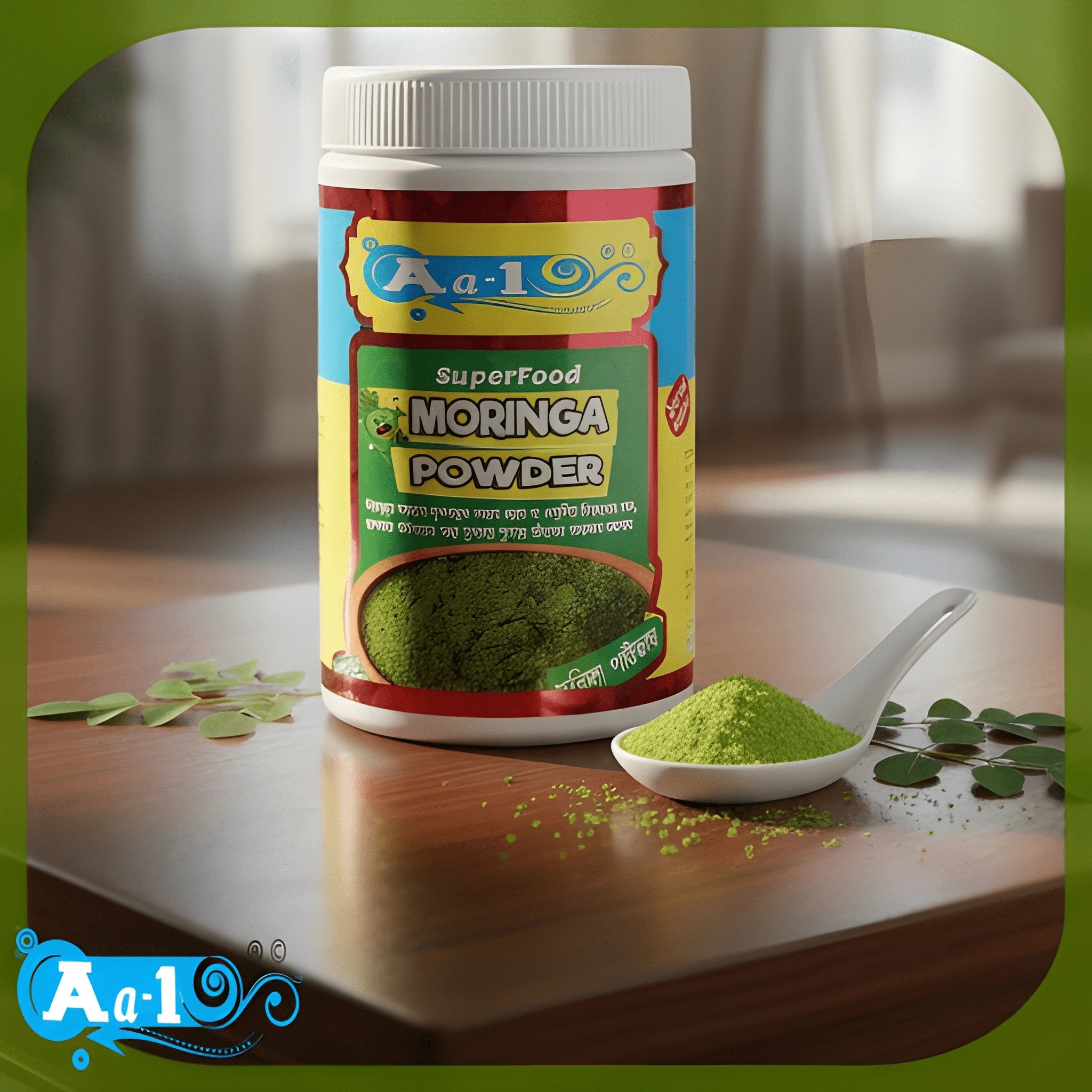 Aa1 Moringa Powder 100 Gram packet - Kohinoor